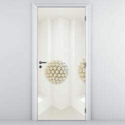 Mivali Fototapet pentru ușă - Priveliște în interior abstract (D021345D95205)