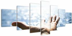 Mivali Tabloul cu palma deschisă, din șapte bucăți 210x100 cm (V020040V210100)
