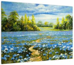 Mivali Tablou - Drum de câmp, pictură în ulei, dintr-o bucată 70x50 cm (V023233V7050)