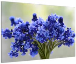 Mivali Tablou buchet cu flori albastre, dintr-o bucată 90x60 cm (V020175V9060)