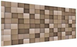 Mivali Tablou - Cuburi bej, dintr-o bucată 250x125 cm (V022862V250125)