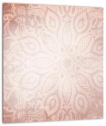 Mivali Tablou - Mandala roz, dintr-o bucată 30x30 cm (V022424V3030)