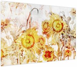 Mivali Tablou - Floarea-soarelui, pictură, dintr-o bucată 100x70 cm (V024010V10070)