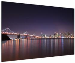 Mivali Tablou cu privirea spre San Francisco, California, dintr-o bucată 120x80 cm (V021342V12080)