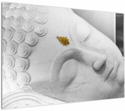 Mivali Tablou - Buddha alb, dintr-o bucată 100x70 cm (V023201V10070)