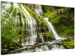 Mivali Tablou - Cascada, Wind River Valley, dintr-o bucată 120x70 cm (V021693V12070)