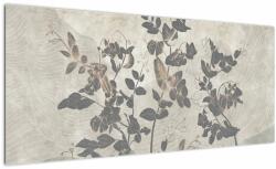 Mivali Tablou - Frunze texturate, dintr-o bucată 100x40 cm (V022795V10040)