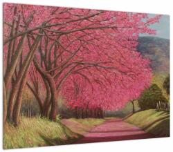 Mivali Tablou cu copaci înfloriți, dintr-o bucată 70x50 cm (V022260V7050)