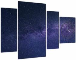 Mivali Taglou cu galaxie (cu ceas), din patru bucăți 110x75 cm cu ceas (V020327V11075C)