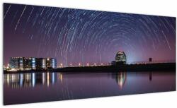 Mivali Tablou cu cerul nocturn și stele, dintr-o bucată 100x40 cm (V021018V10040)
