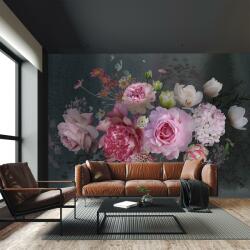 Mivali Fototapet - Flori de grădină, vlies, 98x68 cm (T100352TQ2)