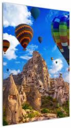 Mivali Tablou - Baloane cu aer cald, Cappadocia, Turcia. , dintr-o bucată 60x90 cm (V022964V6090)