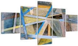 Mivali Tablou - Abstract, din cinci bucăți 125x70 cm (V022329V12570)