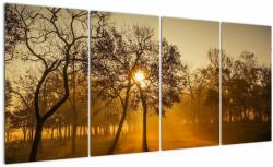 Mivali Tablou cu răsăsrit de soare, din patru bucăți 160x80 cm (V020257V16080)