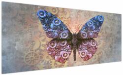 Mivali Tablou - Fluture steampunk, dintr-o bucată 250x125 cm (V022985V250125)