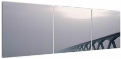 Mivali Tablou - Podul în ceață, din trei bucăți 150x50 cm (V022726V15050)