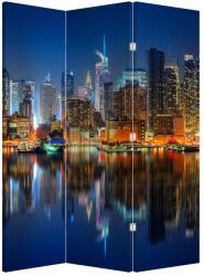 Mivali Paravan - Manhattan noaptea, din 3 bucăți, 126x170 cm (P020823P135180)