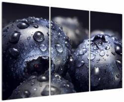 Mivali Tablou cu fructe cu picături de apă, din trei bucăți 120x80 cm (V020222V120803PCS)