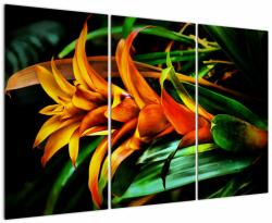 Mivali Tablou buchetului portocaliu, din trei bucăți 120x80 cm (V021352V120803PCS)