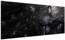 Mivali Tablou - Tristețe și renunțare, dintr-o bucată 200x100 cm (V022011V200100)