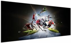 Mivali Tablou - Sportivii, dintr-o bucată 250x125 cm (V022820V250125)