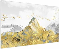 Mivali Tablou - Munte auriu, dintr-o bucată 150x100 cm (V024047V150100)