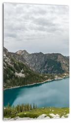 Mivali Tablou cu lac în munți, dintr-o bucată 20x30 cm (V020243V2030)