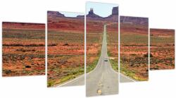 Mivali Tablou - U. S. Route 163, din cinci bucăți 150x80 cm (V023743V150805PCS)