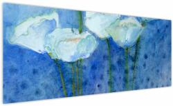 Mivali Tablou - Lalele albe, dintr-o bucată 250x125 cm (V023504V250125)
