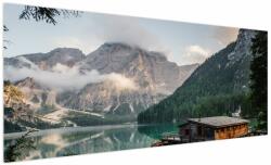 Mivali Tablou - Lake Prags, dintr-o bucată 250x125 cm (V021670V250125)