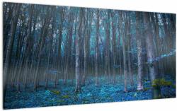Mivali Tablou pe sticlă - Pădurea magică, dintr-o bucată 100x50 cm pe sticlă (V023129V10050GD)