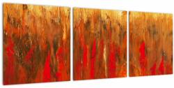 Mivali Tablou cu abstracție pictată, din trei bucăți 90x30 cm (V022223V9030)