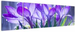 Mivali Tablou cuflori în ploaie, din trei bucăți 170x50 cm (V020707V17050)
