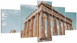 Mivali Tablou - Akropolis antic, din cinci bucăți 150x80 cm (V021650V150805PCS)