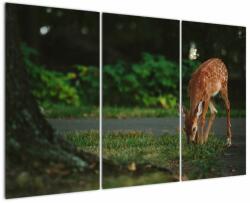 Mivali Tablou cu pui de cerb, din trei bucăți 120x80 cm (V020197V120803PCS)