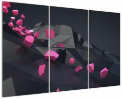 Mivali Tablou 3D abstracție, din trei bucăți 120x80 cm (V021021V120803PCS)