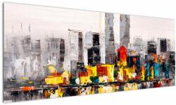 Mivali Tablou -Pictura orașului, dintr-o bucată 145x58 cm (V022023V14558)