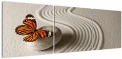 Mivali Tablou - Liniște în suflet, din trei bucăți 150x50 cm (V023190V15050)
