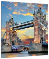 Mivali Tablou - Tower Bridge, Londra, Anglia, dintr-o bucată 40x40 cm (V023454V4040)