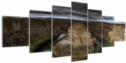 Mivali Tablou cu canion, din șapte bucăți 210x100 cm (V020994V210100)