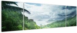Mivali Tablou -Jungla din Seychelles, din trei bucăți 170x50 cm (V023373V17050)