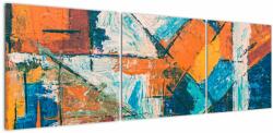 Mivali Tablou - Abstract, din trei bucăți 150x50 cm (V022632V15050)