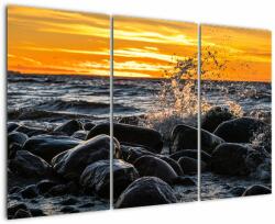 Mivali Tablou cu mare, din trei bucăți 120x80 cm (V020259V120803PCS)