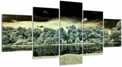 Mivali Tablou suprafeței de apă, din cinci bucăți 150x80 cm (V022315V150805PCS)
