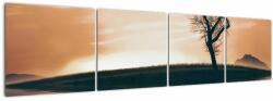 Mivali Tablou - Copaci pe insulă, din patru bucăți 160x40 cm (V022626V16040)