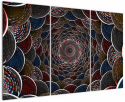 Mivali Tablou - Vortex, din trei bucăți 120x80 cm (V022707V120803PCS)