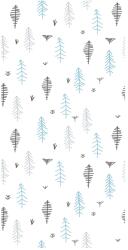 Mivali Tapet - Motiv pădure în albastru-gri (T110113)