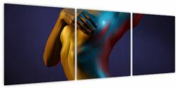 Mivali Tablou - Nud feminin, din trei bucăți 120x40 cm (V023845V12040)