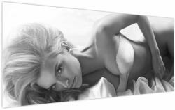 Mivali Tablou - Boudoir alb-negru, dintr-o bucată 120x50 cm (V023671V12050)
