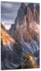 Mivali Tablou - Panoramă de munte, dintr-o bucată 20x30 cm (V024040V2030)